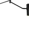 Noa Vägglampa Svart med Vikarm