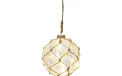 Inomhusdekorationer 230V<Star Trading Noah Marin Glaskula LED 14cm Klar