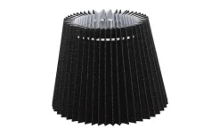 Plisserade Lampskärmar<Oriva Nody Lampskärm Ø16cm Veckad Svart