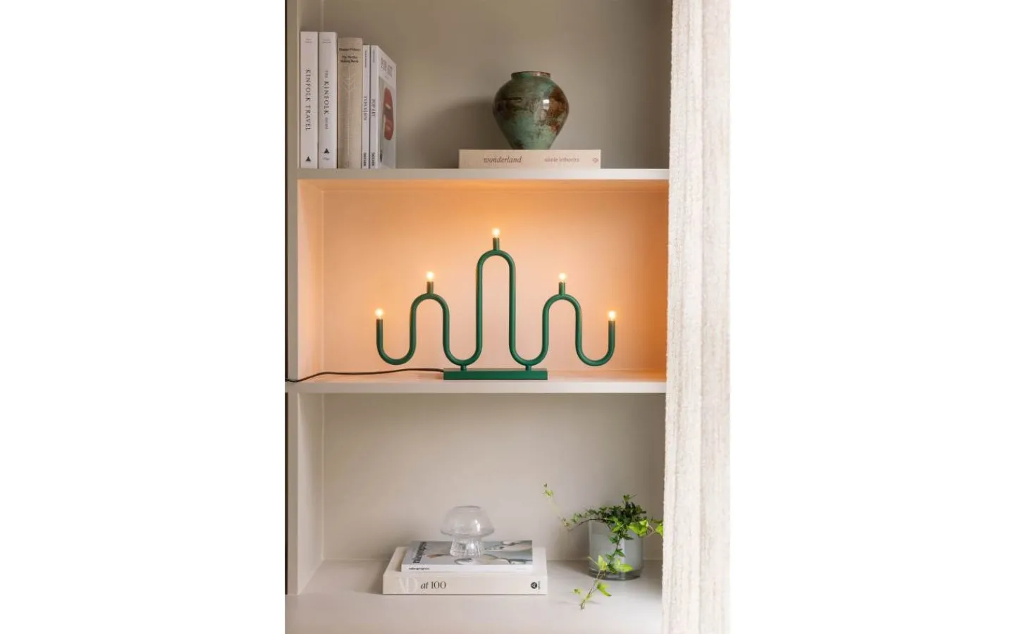 Globen Lighting Noel Adventsljusstake 30cm Grön* Visa Alla Adventsljusstakar|Adventsljusstakar 0-30 Cm