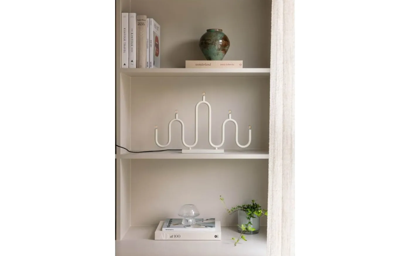 Noel Adventsljusstake 30cm Elfenbensvit