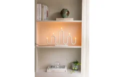 Noel Adventsljusstake 30cm Elfenbensvit