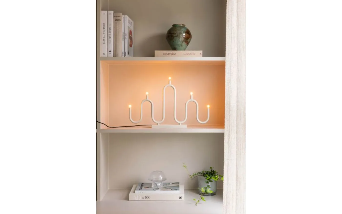 Noel Adventsljusstake 30cm Elfenbensvit