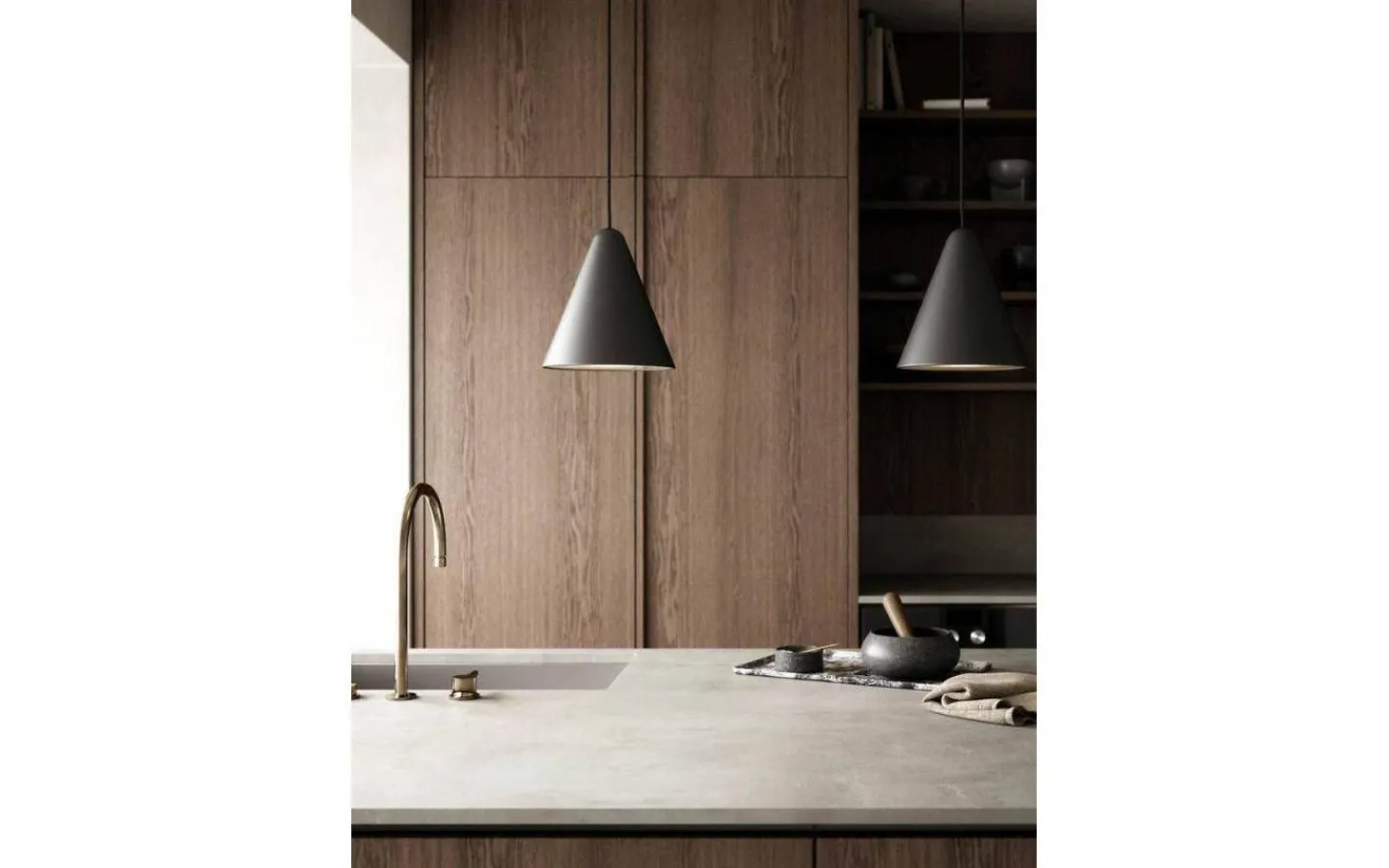 Kök & Matplats<Design for the people Nono Taklampa 24cm Svart