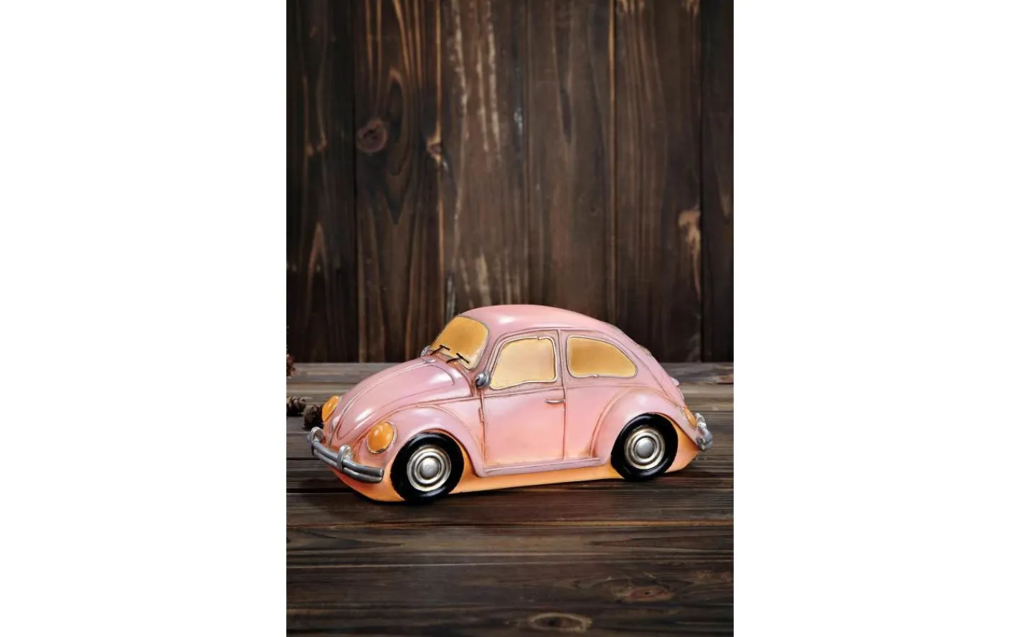 Julbyar Och Figurer<Markslojd Nostalgi Batteridriven Bordsdekoration VW Bubbla Rosa