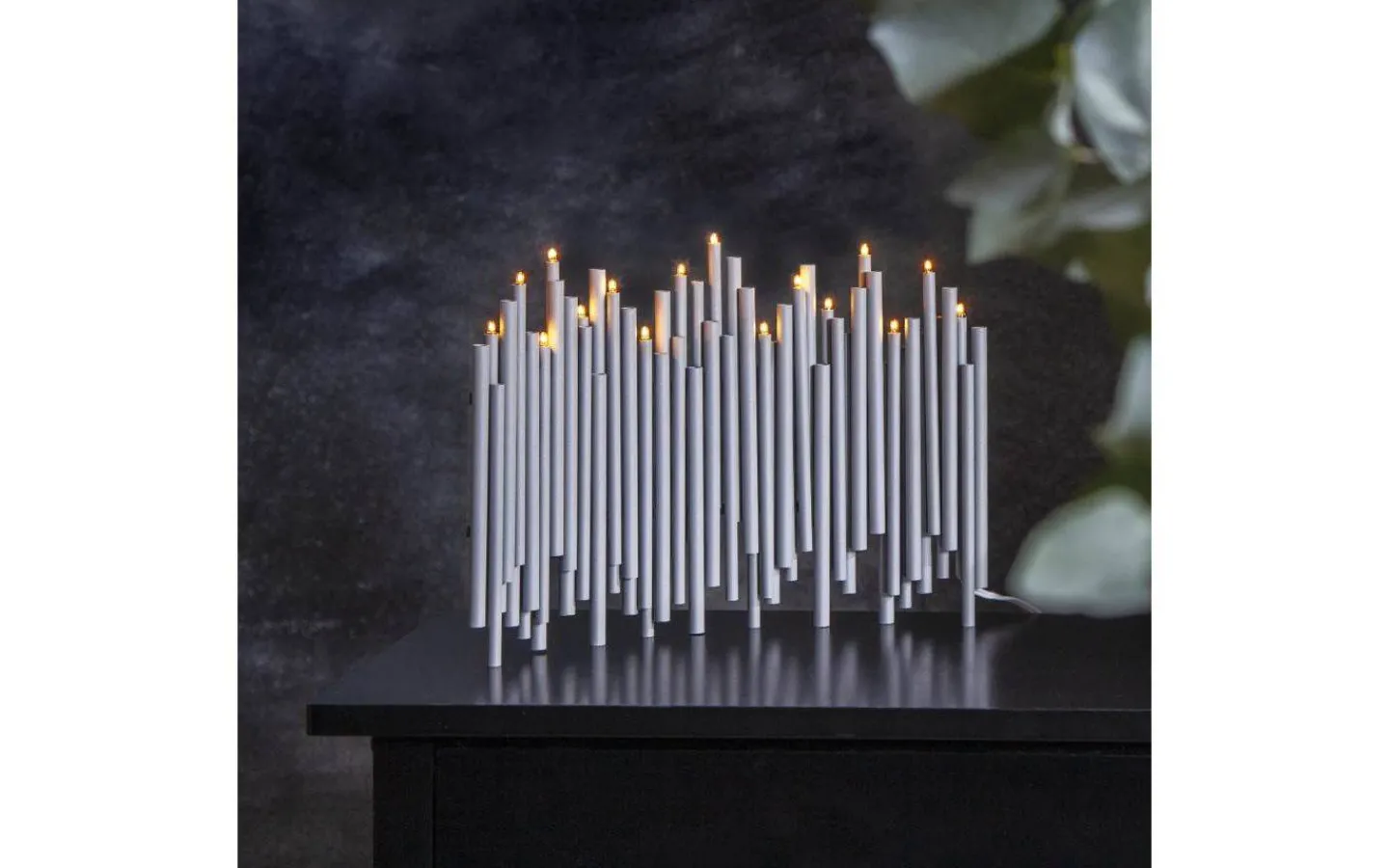 Star Trading Note Ljusstake 25cm Grå* Visa Alla Adventsljusstakar|Adventsljusstakar 0-30 Cm