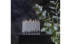 Star Trading Note Ljusstake 25cm Grå* Visa Alla Adventsljusstakar|Adventsljusstakar 0-30 Cm