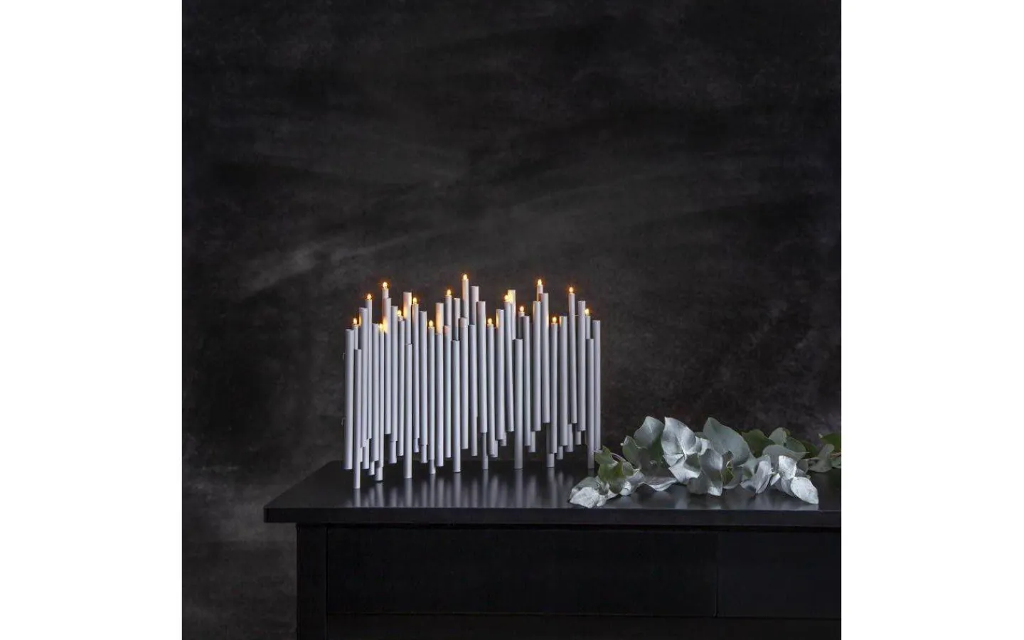 Star Trading Note Ljusstake 25cm Grå* Visa Alla Adventsljusstakar|Adventsljusstakar 0-30 Cm