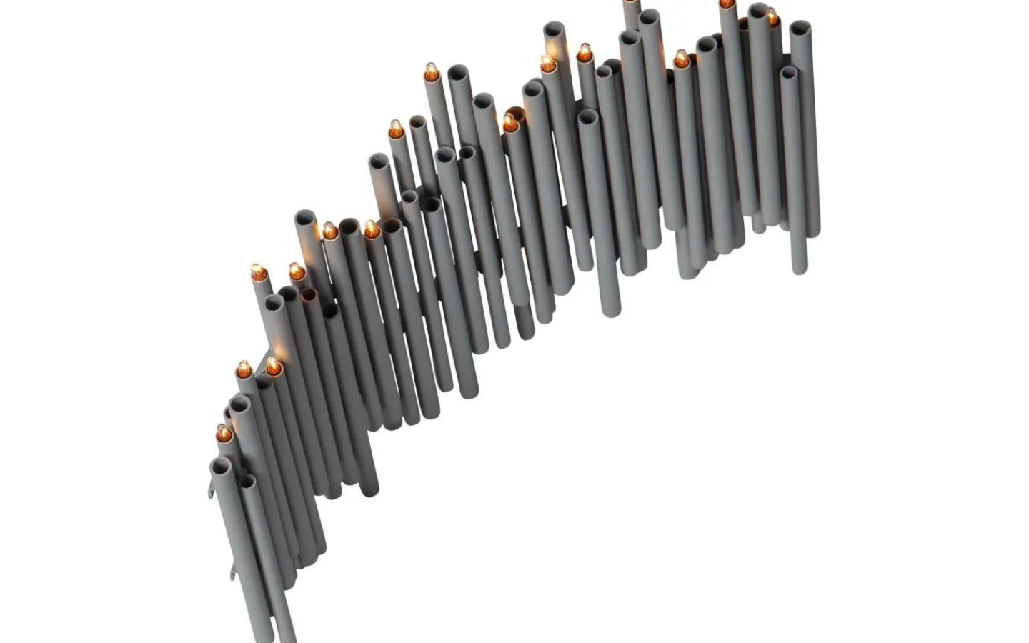 Star Trading Note Ljusstake 25cm Grå* Visa Alla Adventsljusstakar|Adventsljusstakar 0-30 Cm