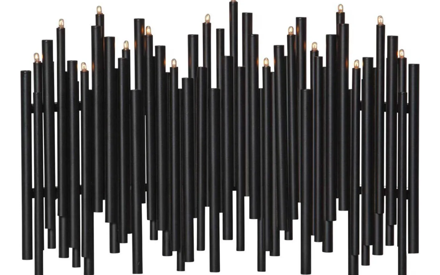 Visa Alla Adventsljusstakar|Adventsljusstakar 0-30 Cm<Star Trading Note Ljusstake 25cm Svart