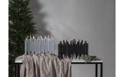 Visa Alla Adventsljusstakar|Adventsljusstakar 0-30 Cm<Star Trading Note Ljusstake 25cm Svart