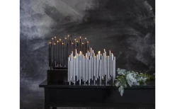 Visa Alla Adventsljusstakar|Adventsljusstakar 0-30 Cm<Star Trading Note Ljusstake 25cm Svart