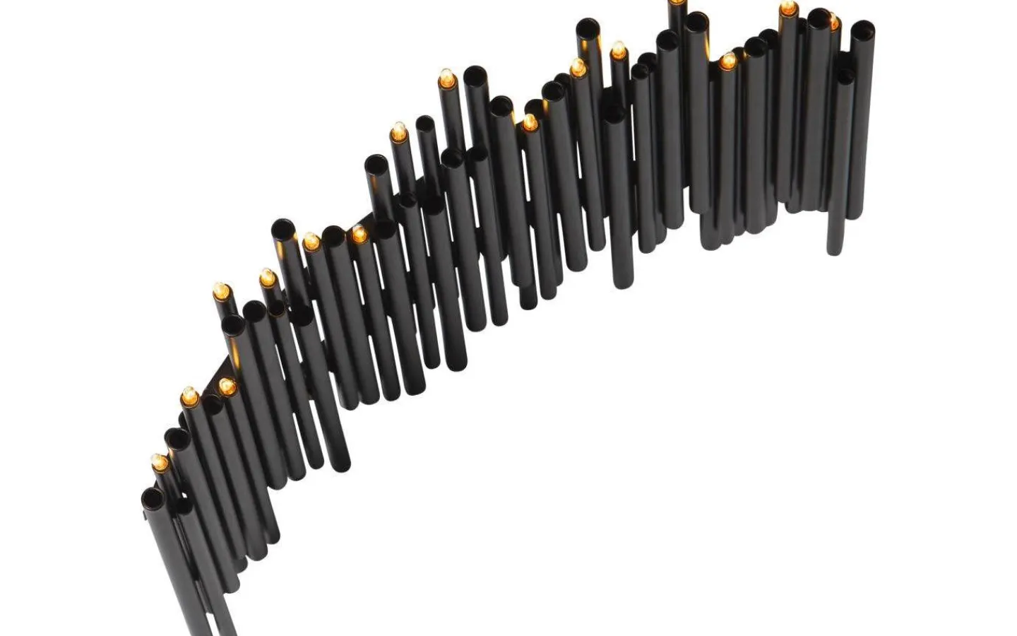 Visa Alla Adventsljusstakar|Adventsljusstakar 0-30 Cm<Star Trading Note Ljusstake 25cm Svart