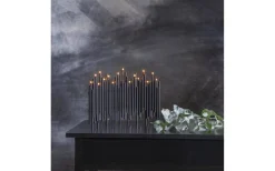 Visa Alla Adventsljusstakar|Adventsljusstakar 0-30 Cm<Star Trading Note Ljusstake 25cm Svart