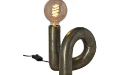 Bordslampor<PR Home Notice Swirl Bordslampa 18cm Råmässing