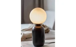 Vardagsrum|Bordslampor<Nordlux Notti Bordslampa 35cm Svart