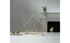 Star Trading Novum Adventsljusstake 39cm Mässing* Adventsljusstakar 31-60 Cm