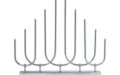 Star Trading Novum Ljusstake 39cm Krom* Visa Alla Adventsljusstakar|Adventsljusstakar 31-60 Cm