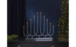 Star Trading Novum Ljusstake 39cm Krom* Visa Alla Adventsljusstakar|Adventsljusstakar 31-60 Cm