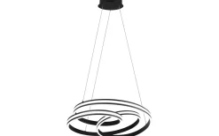 Stora Taklampor Ø50-69 Cm<Trio Lighting Nuria Takpendel 60cm LED mattsvart