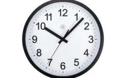 Väggklockor<NeXtime nXt Robust Väggklocka Ø25,5 cm Svart/Vit