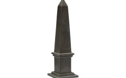 Hallbergs Obelisco Prydnadskeramik 36cm Grey Mud Crack* Prydnadssaker