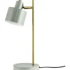 Dyberg Larsen Ocean Skrivbordslampa 43cm Oliv/Mässing* Skrivbordslampor