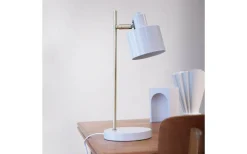 Dyberg Larsen Ocean Skrivbordslampa 43cm Oliv/Mässing* Skrivbordslampor