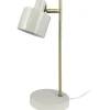 Skrivbordslampor<Dyberg Larsen Ocean Skrivbordslampa 43cm Beige/Mässing