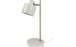 Skrivbordslampor<Dyberg Larsen Ocean Skrivbordslampa 43cm Beige/Mässing