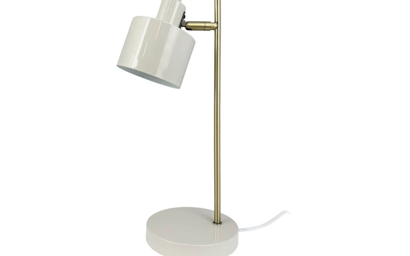 Skrivbordslampor<Dyberg Larsen Ocean Skrivbordslampa 43cm Beige/Mässing