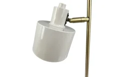 Skrivbordslampor<Dyberg Larsen Ocean Skrivbordslampa 43cm Beige/Mässing