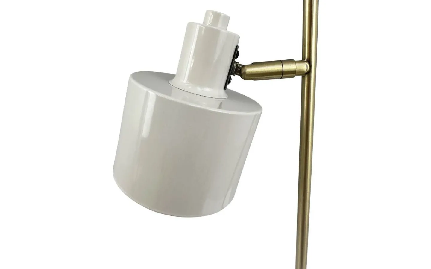 Skrivbordslampor<Dyberg Larsen Ocean Skrivbordslampa 43cm Beige/Mässing