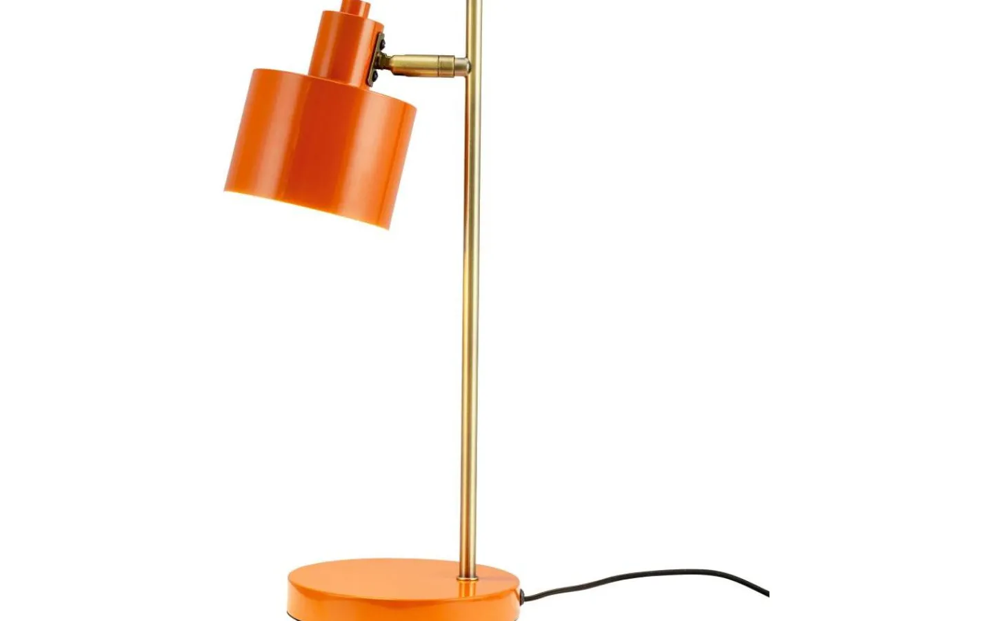 Dyberg Larsen Ocean Skrivbordslampa 43cm Orange/Mässing* Skrivbordslampor