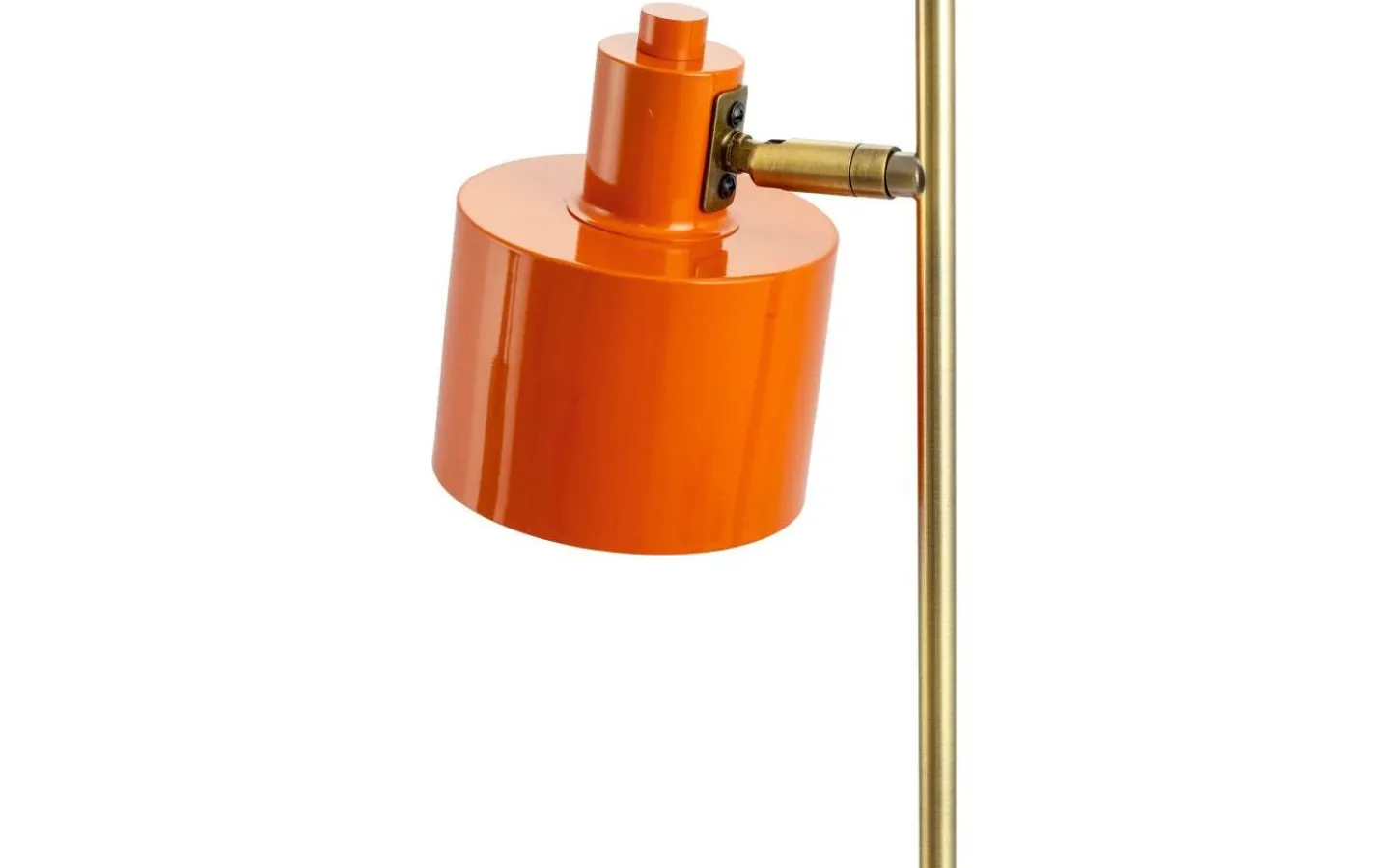 Dyberg Larsen Ocean Skrivbordslampa 43cm Orange/Mässing* Skrivbordslampor