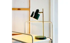Ocean Skrivbordslampa 43cm Mörkgrön/Mässing
