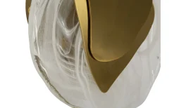 Ocean Vägglampa 31cm Guld
