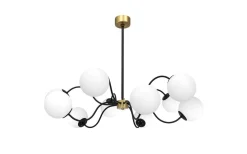 Octopus Taklampa 104cm Svart/Opal