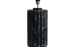 Vardagsrum|Sovrum<Hallbergs Odessa Lampfot 49cm Black Marble