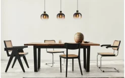 Avlånga Taklampor<Eglo Oilella Taklampa 95cm Svart/Brun