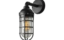 Vägglampor Utomhus<Konstsmide Olbia Vägglampa Svart IP44