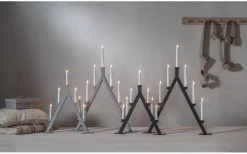 Oliver Adventsljusstake 75cm Grå