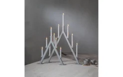 Oliver Adventsljusstake 75cm Grå