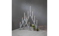 Oliver Adventsljusstake 75cm Grå