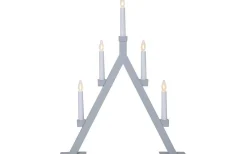 Oliver Ljusstake 55cm Grå