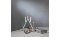 Oliver Ljusstake 55cm Grå