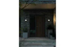 Oliver Vägglampa/Plafond 17,5cm 2700K 600lm 9W Svart IP54