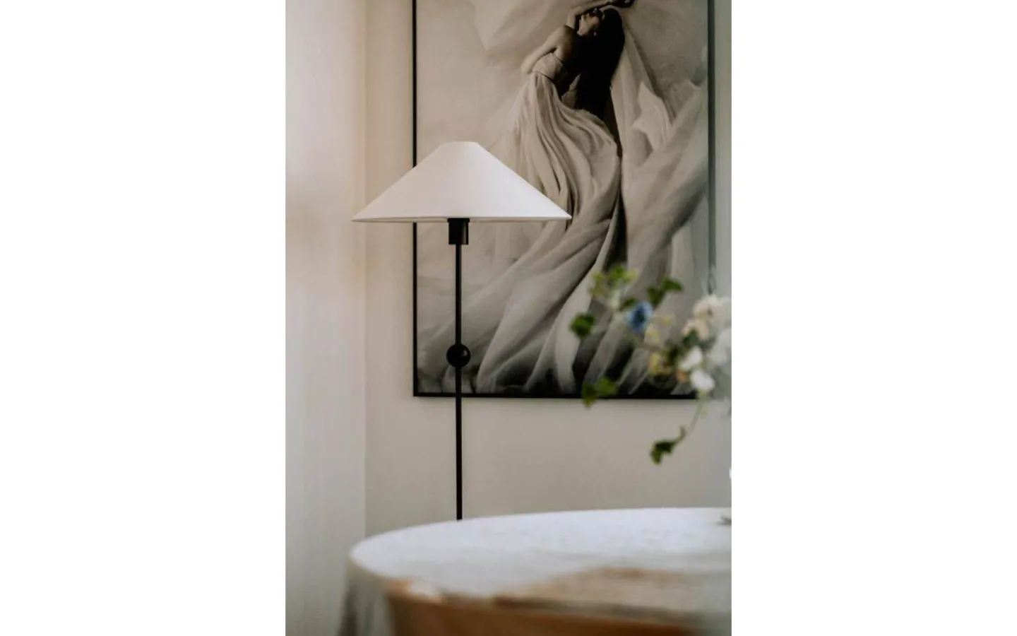 Enfärgade Runda Lampskärmar<Globen Lighting Olivia Lampskärm Ø45cm Vit