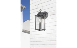 Trio Lighting Olona Vägglampa E27 antracit IP44* Vägglyktor|Vägglampor Utomhus