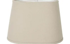 Omera Lampskärm Oval 20cm Franza Beige